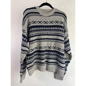 Old Glory XL USA Vintage Grandpa Core Knit Sweater
